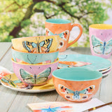Butterflies Salad Plates