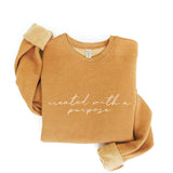 CREATED WITH A PURPOSE Graphic Sweatshirt