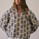 Sherpa Half Zip Pullover