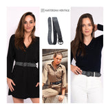 Pip | Vintage Full-Grain Leather Belt for Women