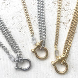 Shackle Chain Necklace