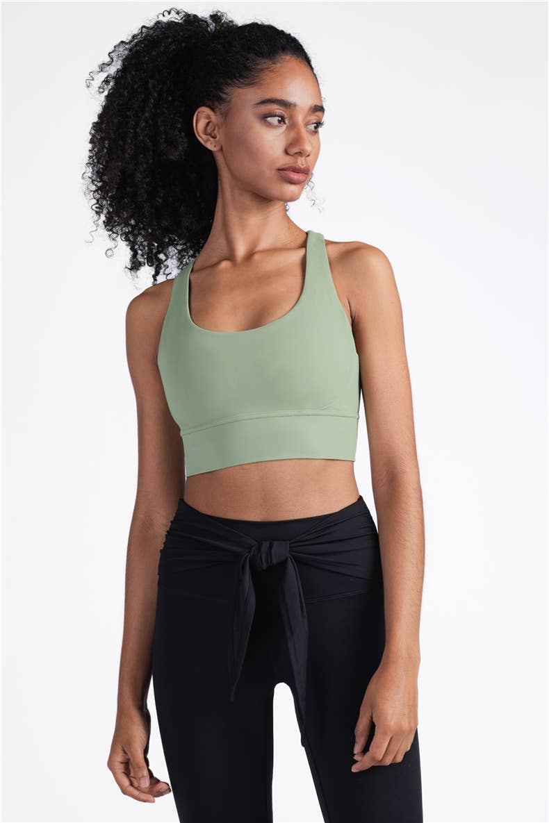 Isabella Strappy Back Sports Bra