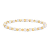 Stretch Stone & Bead Bracelet - Assorted