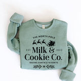 "THE NORTH POLE MILK AND COOKIE CO." Sweatshirt