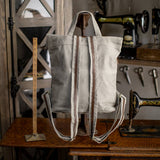 Black Spruce Forest Recycled Canvas Backpack