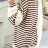 Split Design Pullover Hoodie