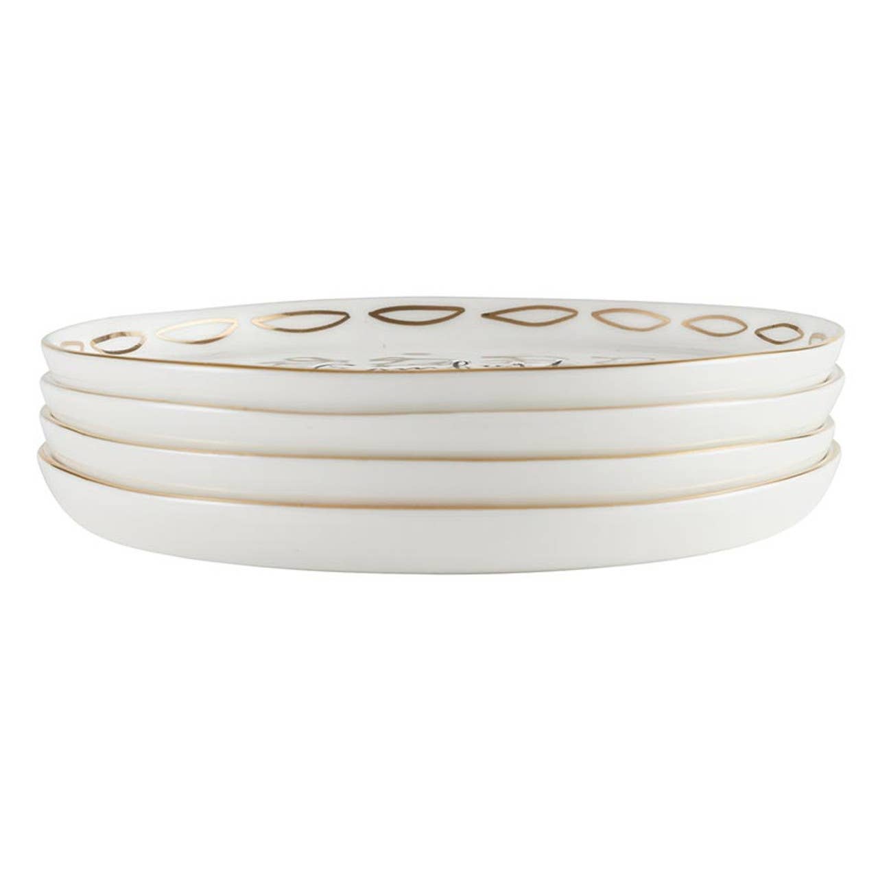 "Falala" Ceramic Appetizer Plates