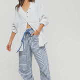 Railroad Striped Utility Pants