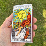 Candle Matches 4 inch • The Sun Tarot Card • Home Decor