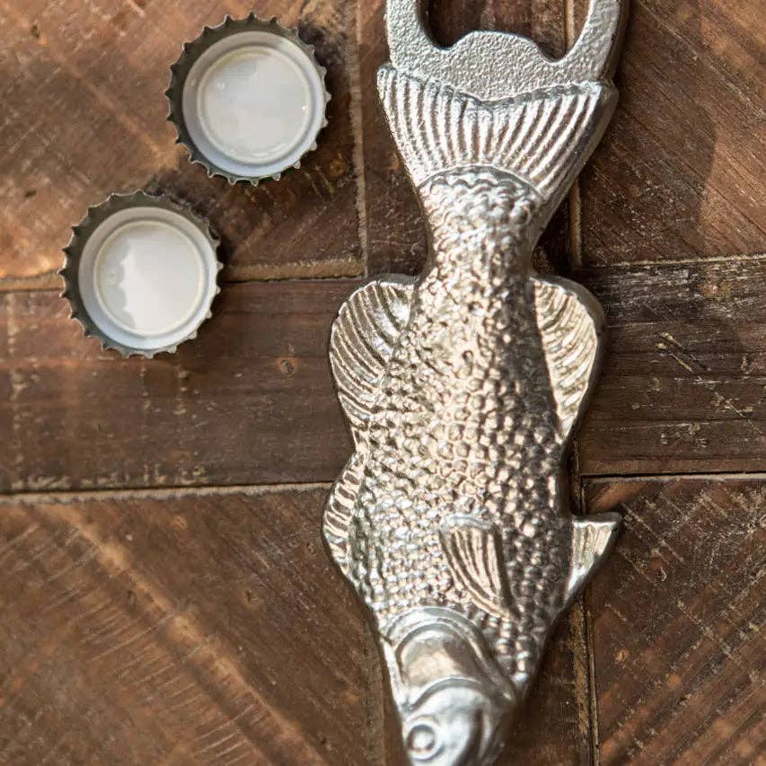 Metal Fish Bottle Opener