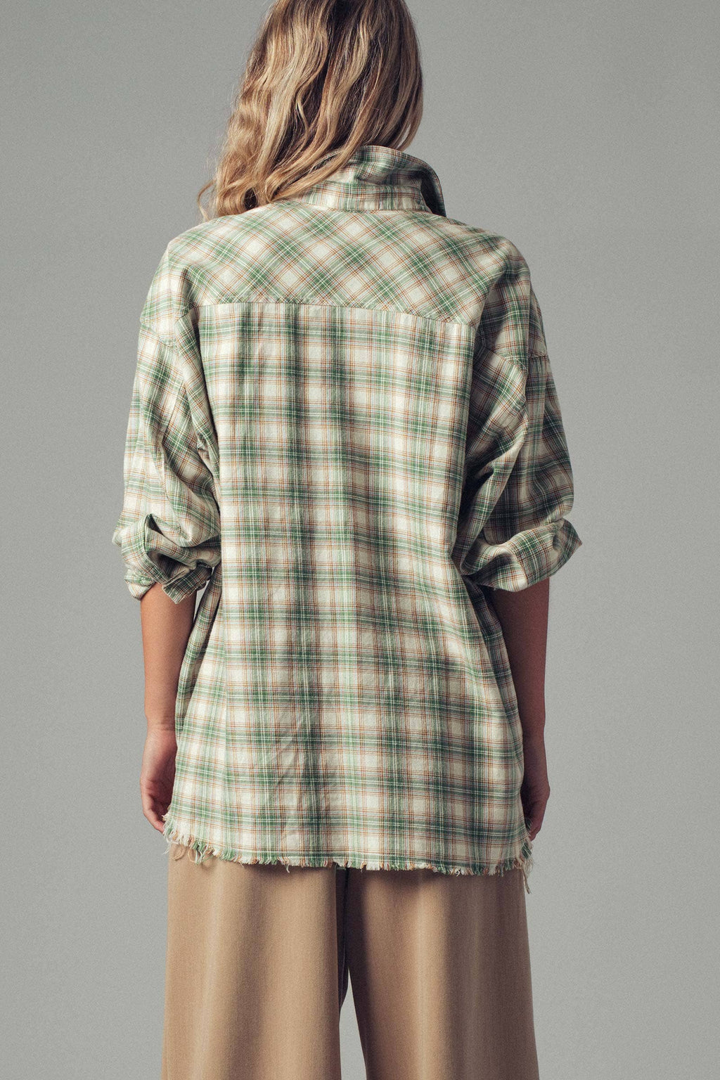 "TO DO: LOOK AT ART" Embroidered Boho Top