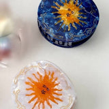 Jumbo Celestial Sun Hair Claw Clip | 40H1167