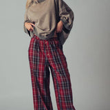 Oversized Seam Detail Pullover Top
