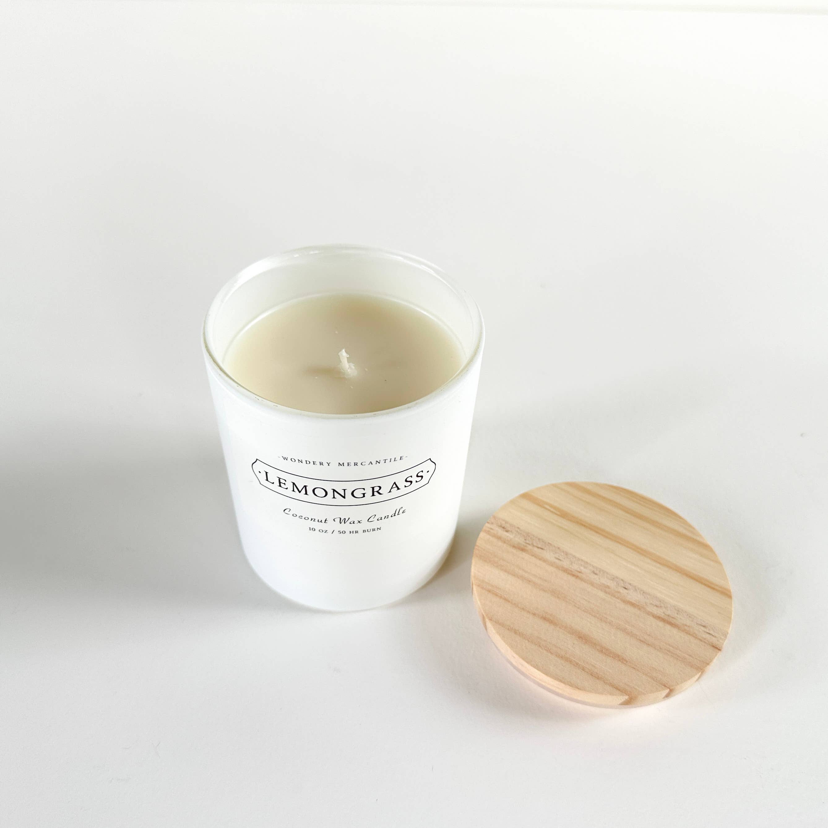 Lemongrass Coconut Wax Candle | Clove, Lime, Cedar