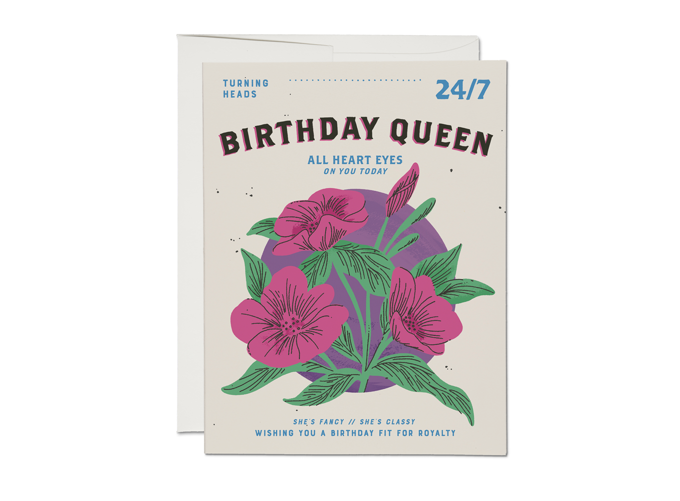 "Birthday Queen" Birthday Card