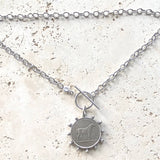 Horse Pendant Steel Necklace