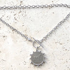 Horse Pendant Steel Necklace