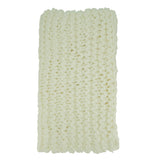 Vintage Style Chunky Knit Throw