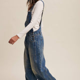 Barrel Jean Denim Overall