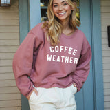 coffee weather crewneck