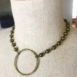 Full Circle Stone Stunner Necklace