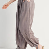 Jogger Harem Drawstring Pants