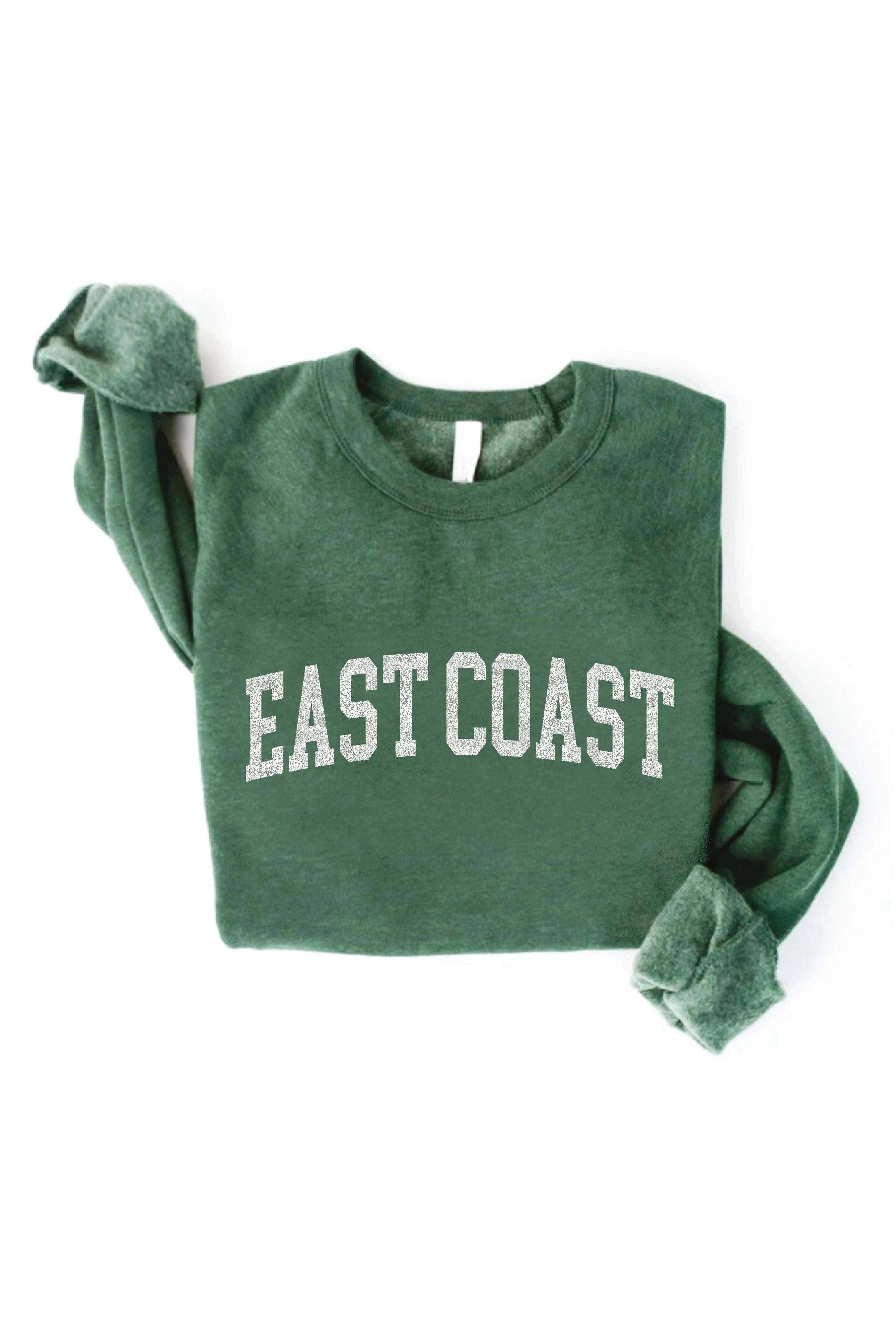 "EAST COAST" Graphic Sweatshirt