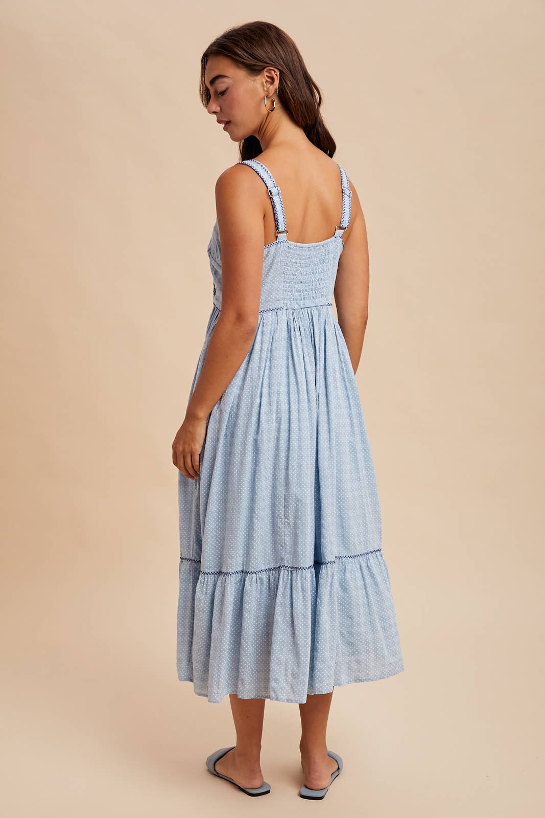 Embroidered Maxi Dress