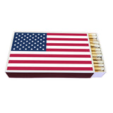 Candle Matches 4 inch • American Flag USA • Home Decor