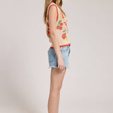 Market Print Knit Vest