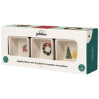 Glitzmas Christmas Dipping Dish W/ Tray Set