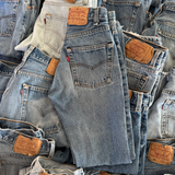 Vintage Levi's 501s, Medium Wash