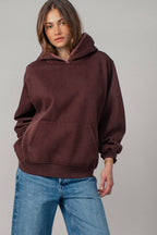 Vintage-Wash Hooded Sweatshirt
