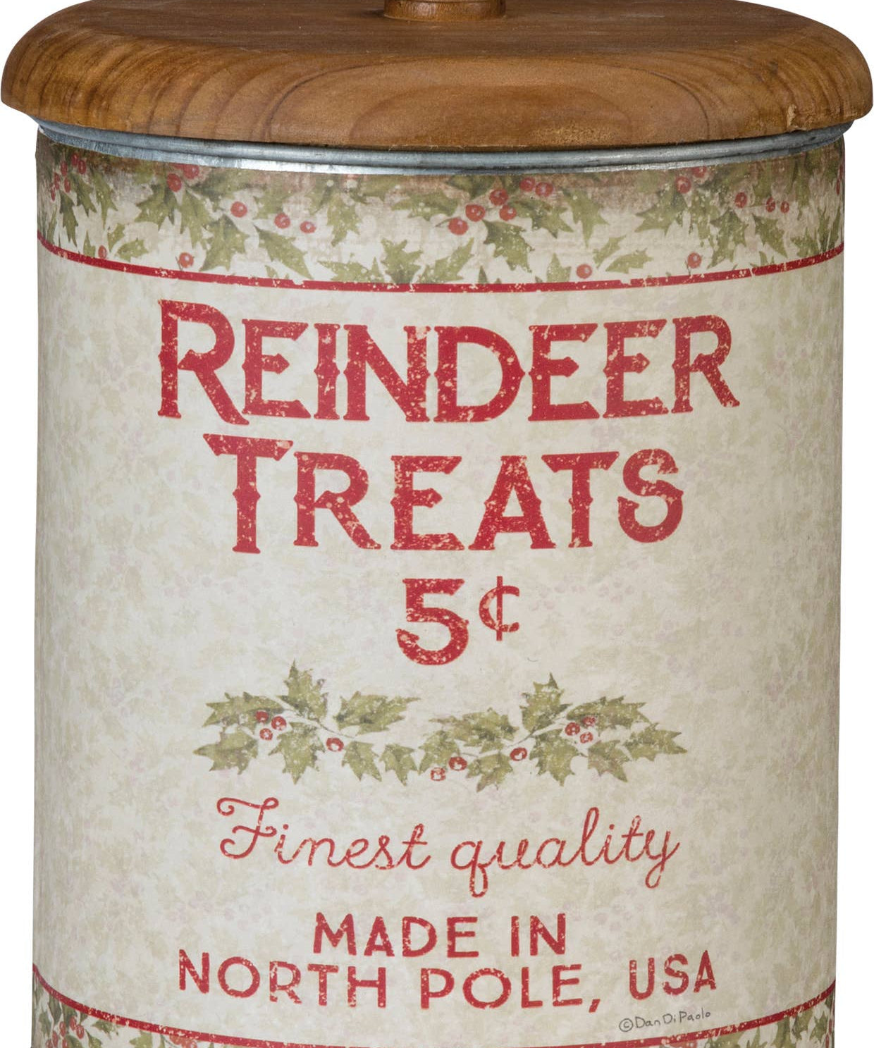 Reindeer Treats Canister