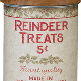 Reindeer Treats Canister