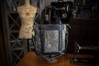 Spider Mums Recycled Canvas Crossbody Tote