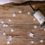 Beige Star Garland