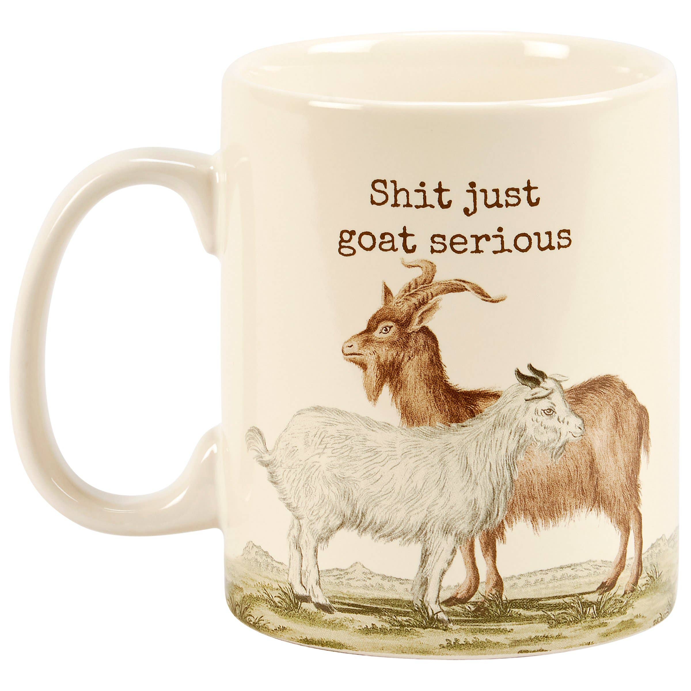 Just Goat Serious Mug
