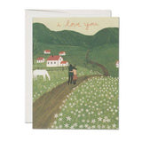 "Along the Road" Card