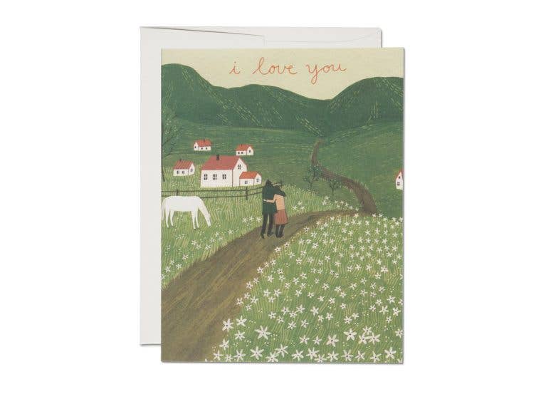 "Along the Road" Card