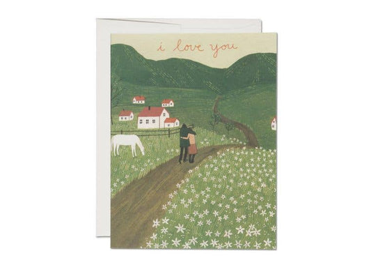 "Along the Road" Card