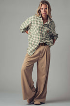 "TO DO: LOOK AT ART" Embroidered Boho Top