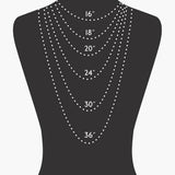 Dainty Seed Beaded Pearl Charm Necklace