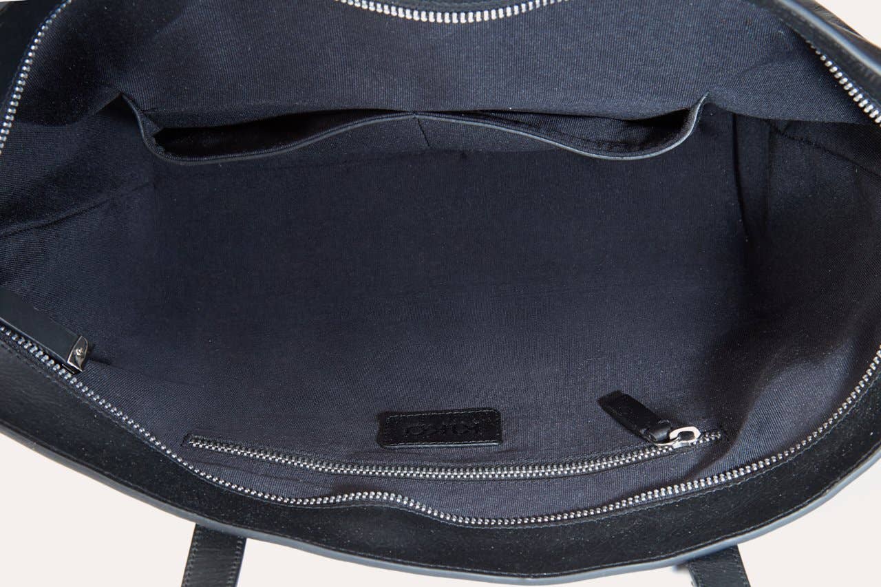 Mid Zip Tote Bag