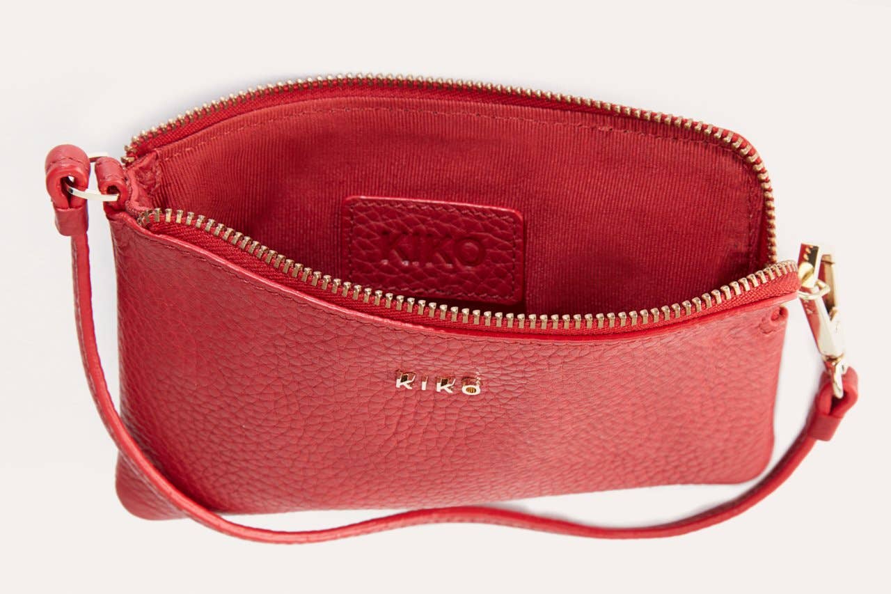 Red Small Wristlet