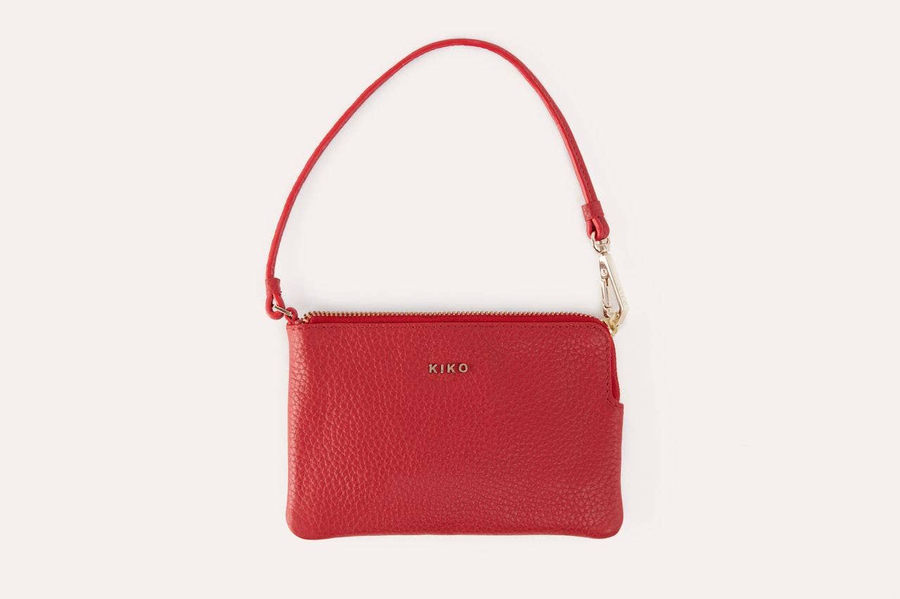 Red Small Wristlet