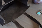 Raw Edge Tote Bag