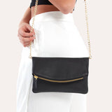 Black Flap Clutch