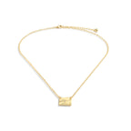 XO Charm Necklace - Gold