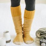 Warm & Soft Open Work Knit Lounge Socks 🧦